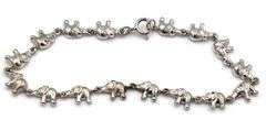 Group lot of 11 vintage 925 sterling silver bracelets