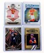 4 Latest QB Greats Rookie Football Cards