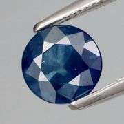 Real! 1.20ct HEATED ONLY denim blue Sapphire solitaire