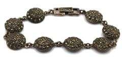 Group lot of 3 Vintage 925 sterling silver bracelets