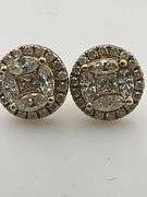 CERTIFIED BRAND NEW 14K GOLD DIAMOND STUDS