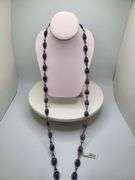 Investment! The most valuable attribute of 230 ctw of tanzenite with diamond necklace