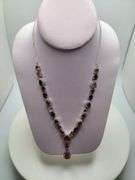 Very fine quality 30+ ctw Tourmaline and diamonds necklace