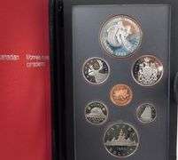 2 Royal Canadian Proof Coin Sets