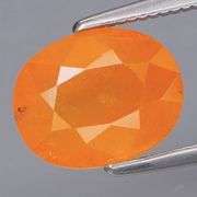 Brilliant! 3.31ct top Fanta orange Spessartite Garnet!