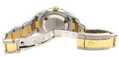 Rolex Date just Two-Tone 126283, 36mm, Olive Green Dial, 18K & Steel watch