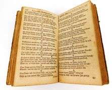 Antique 1722 German Book