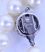 Vintage Crown Trifari Long Faux Pearl Necklace