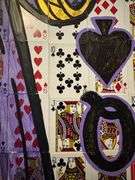 The Queen’s Gambit” original painting by Chad Fandel is a striking pop art piece that redefines rega