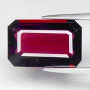 Amazing 3.74ct UNTREATED vred violet Rhodolite Garnet