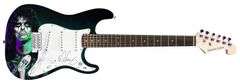 Alice Cooper Autographed Custom Graphics Guitar