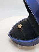 14K gold with 2.0 ctw D, VVS1 lab grown diamond ring