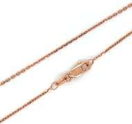 14kt Rose gold rolo chain necklace