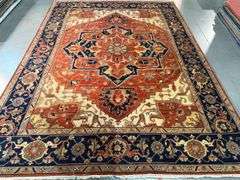 Fine Classic Serapi Rug 9x12