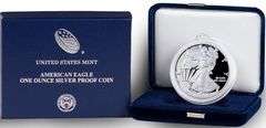 2003-W United State Mint American Eagle One Ounce Silver Proof Coin