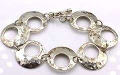 Group lot of 4 vintage 925 sterling silver bracelets