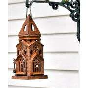 Cast Iron Church-Shaped Candle Holder