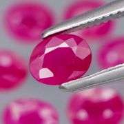 Collectors 2.31ct PIGEONS BLOOD Burmese Ruby set!!!