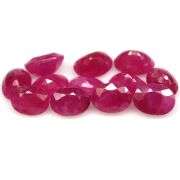 Rare heated only 13.08ct Ruby set from Madagascar