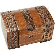 Polish Wooden Jewelry & Keepsake Chest