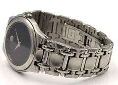 Movado Museum Stainless steel black dial watch