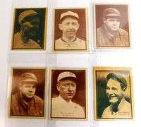 Lot of 6 - 1931 W517 Baseball Greats