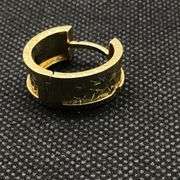 14K Yellow Gold Hoop Earrings
