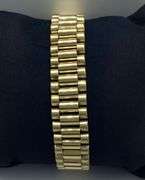 18K Yellow Gold Rolex Matte Bracelet