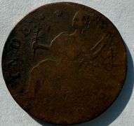 1787 Connecticut INDE Bust Left us  Colonial