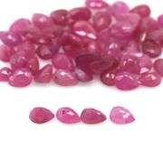 Heavy 10.10ct 55 piece Ruby set -Heated only!!