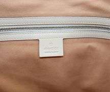 GUCCI, White Dionysus Hobo Leather Large Shoulder Bag with Web Strap
