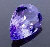 Substantial 2.19ct rich violet blue Tanzanite