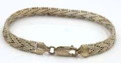 Group lot of 3 vintage 925 sterling silver bracelets