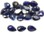 Heated only! 7.85ct cobalt blue Sapphire set from Madagascar