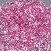 360 pieces! 2.03ct pink Sapphire set