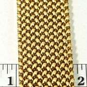 Utterly Impressive 14K Yellow Gold Mesh Bracelet
