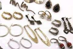 Group lot of Vintage 925 sterling silver earrings