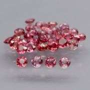 Untreated! 3.49ct dusty rose Sapphire set