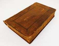 1692 Texts of the New Testament Antique Leather Book