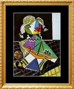 Collectible Pablo Picasso, Maya with a Boat
