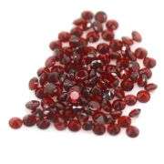Outstanding 12.24ct diamond cut high fire Mozambique Garnet set