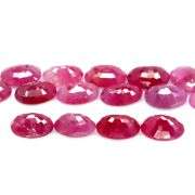 Rare heated only 13.15ct Ruby set from Madagascar