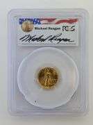 1989 $5 Gold Eagle, Regan Legacy Series, PCGS MS69