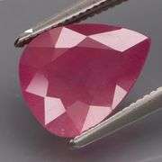 Impressive 3.53ct pear shaped pink Ruby!
