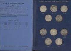 Very Nice 20-pc Walking Liberty Half Dollar Short Set in album