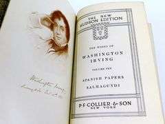 1880's Irving's Works, Spanish Papers