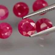 Collectors 3.48ct PIGEONS BLOOD Burmese Ruby set!!!