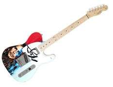 Aerosmith Steven Tyler Signed "Warrior of Sound" 1/1 Fender Tele Graphics Guitar ACOA