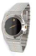 Movado Muesum 2 tone quartz watch