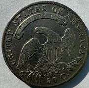 1835 Circulated Bust Half
